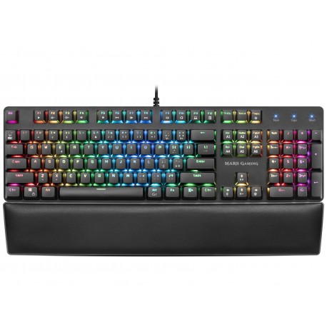 Mars Gaming MK5 teclado USB QWERTY Portugués Negro - MK5BPT