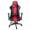 KeepOut XSPRO-RACING Silla para videojuegos universal Asiento acolchado Negro, Rojo