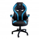 KeepOut XS200 Silla para videojuegos universal Asiento acolchado Negro, Azul