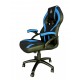 KeepOut XS200 Silla para videojuegos universal Asiento acolchado Negro, Azul