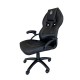 KeepOut XS200 Silla para videojuegos universal Asiento acolchado Negro