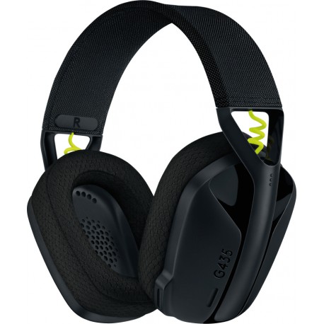 Logitech G G435 LIGHTSPEED Wireless Gaming Headset Auriculares Inalámbrico Diadema Juego Bluetooth Negro