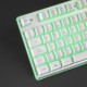 Mars Gaming MK220W Blanco, Teclado Gaming H-Mech, FRGB Rainbow y Halo, Antighosting, Idioma Español - MK220WES