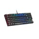 Mars Gaming MKREVOPROBES Negro Teclado H-Mech RGB Tamaño Compacto TKL y Pad Numérico Switch OUTEMU PRO Azul Idioma Español