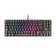 Mars Gaming MKREVOPROBES Negro Teclado H-Mech RGB Tamaño Compacto TKL y Pad Numérico Switch OUTEMU PRO Azul Idioma Español