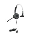 Lenovo 100 Mono Auriculares Alámbrico Diadema Oficina/Centro de llamadas USB tipo A Negro - 4XD1B61617