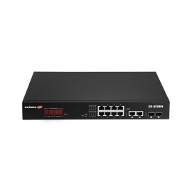 Edimax GS-5210PL switch Gestionado Gigabit Ethernet (10/100/1000) Negro