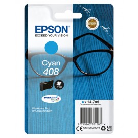 Epson Singlepack Cyan 408 DURABrite Ultra Ink - C13T09J24010