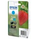 Epson Strawberry Singlepack Cyan 29XL Claria Home Ink - C13T29924012