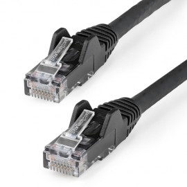 StarTech.com N6LPATCH7MBK cable de red Negro 7 m Cat6 U/UTP (UTP)