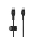 Belkin BOOST↑CHARGE PRO Flex cable USB 1 m USB 2.0 USB C Negro - CAB011bt1MBK