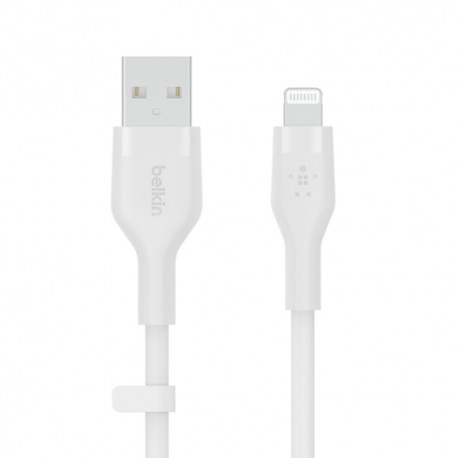 Belkin CAA008BT1MWH cable USB 1 m USB A USB C/Lightning Blanco