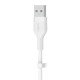 Belkin CAA008BT1MWH cable USB 1 m USB A USB C/Lightning Blanco