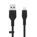 Belkin Cbl Silicqe USB-A LTG 2M noir cable USB USB A USB C/Lightning Negro - CAA008bt2MBK