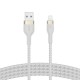 Belkin CAA010BT1MWH cable USB 1 m USB A USB C/Lightning Blanco