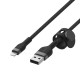 Belkin CAA010BT1MBK cable USB 1 m USB A USB C/Lightning Negro