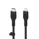 Belkin CAA009BT1MBK cable USB 1 m USB C USB C/Lightning Negro