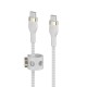 Belkin BOOST↑CHARGE PRO Flex cable USB 2 m USB 2.0 USB C Blanco - CAB011BT2MWH