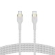 Belkin BOOST↑CHARGE PRO Flex cable USB 2 m USB 2.0 USB C Blanco - CAB011BT2MWH