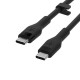 Belkin BOOST↑CHARGE Flex cable USB 3 m USB 2.0 USB C Negro - CAB009BT3MBK