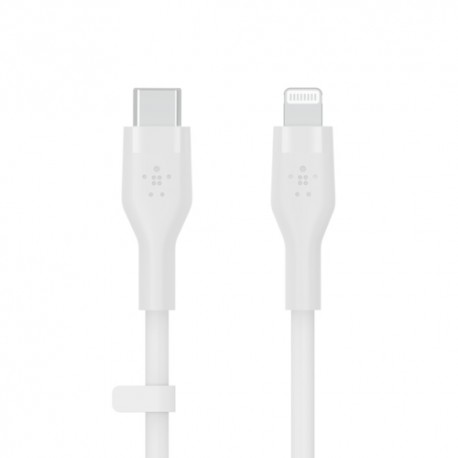 Belkin CAA009BT1MWH cable USB 1 m USB C USB C/Lightning Blanco