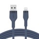 Belkin CAA008BT1MBL cable USB 1 m USB A USB C/Lightning Azul