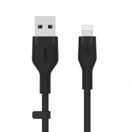 Belkin CAA008BT1MBK cable USB 1 m USB A USB C/Lightning Negro