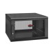 APC NetShelter WX 6U Single Hinged Wall-mount Enclosure 600mm Deep Bastidor de pared Negro - AR106SH6