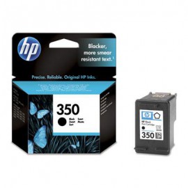 HP 350 Black Inkjet Print