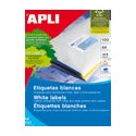 APLI 01264 etiqueta autoadhesiva Blanco 200 pieza(s)