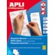 APLI 01280 etiqueta autoadhesiva Blanco 400 pieza(s)