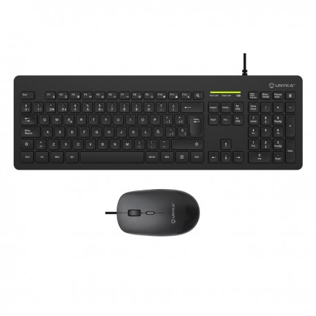 UNYKAch Kit Teclado + Ratón Combo Pro MK211 Slim - UK505443