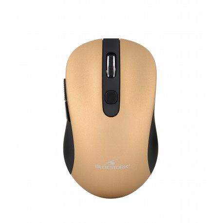 Bluestork Office 60 WL ratón RF inalámbrico 1600 DPI - m-wl-off60-gold