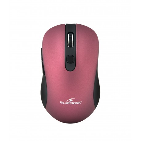 Bluestork Office 60 WL ratón RF inalámbrico 1600 DPI - m-wl-off60-purple