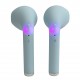 Denver TWE-46LIGHTBLUE auricular y casco Auriculares Inalámbrico Dentro de oído Música Bluetooth Azul