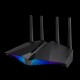 ASUS RT-AX82U router inalámbrico Gigabit Ethernet Doble banda (2,4 GHz / 5 GHz) 4G Negro