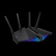 ASUS RT-AX82U router inalámbrico Gigabit Ethernet Doble banda (2,4 GHz / 5 GHz) 4G Negro