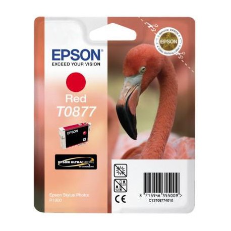 Epson T0877 rojo