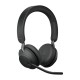 Jabra Evolve2 65, UC Stereo Auriculares Inalámbrico Diadema Oficina/Centro de llamadas USB Tipo C Bluetooth Negro