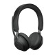 Jabra Evolve2 65, UC Stereo Auriculares Inalámbrico Diadema Oficina/Centro de llamadas USB Tipo C Bluetooth Negro