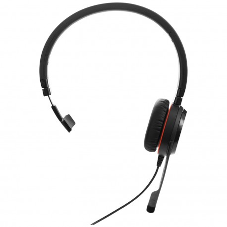 Jabra Evolve 20SE UC Mono Auriculares Alámbrico Diadema Oficina/Centro de llamadas USB tipo A Negro