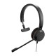 Jabra Evolve 20SE UC Mono Auriculares Alámbrico Diadema Oficina/Centro de llamadas USB tipo A Negro