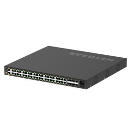 NETGEAR GSM4248P-100EUS switch Gestionado L2/L3/L4 Gigabit Ethernet (10/100/1000) Energía sobre Ethernet (PoE) Negro