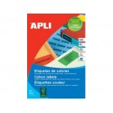 APLI SP-12991 Amarillo Etiqueta para impresora autoadhesiva