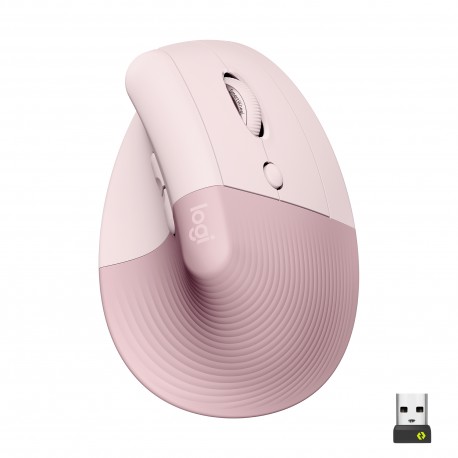 Logitech Lift ratón mano derecha RF inalámbrica + Bluetooth Óptico 4000 DPI