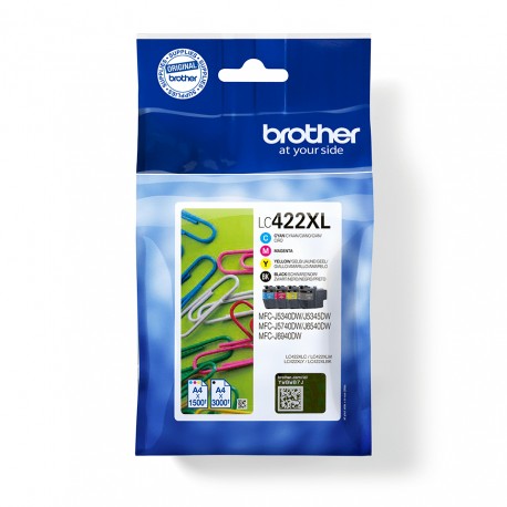 Brother LC-422XLVAL cartucho de tinta