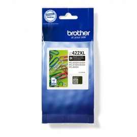 Brother LC-422XLBK cartucho de tinta 1 pieza(s) Original Alto rendimiento (XL) Negro