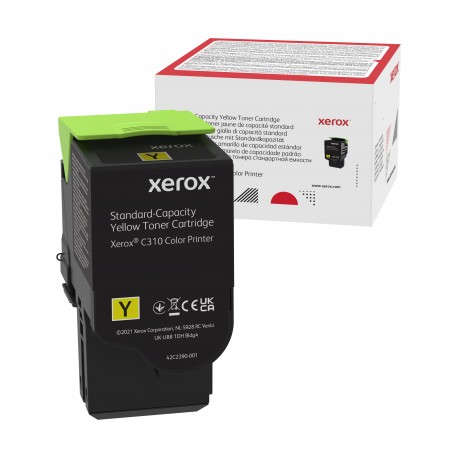 Xerox C310/C315 Cartucho de tóner amarillo de capacidad estándar (2000 páginas) - 006R04359