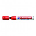 Edding 4-850 002 marcador permanente Punta de cincel Rojo 5 pieza(s)