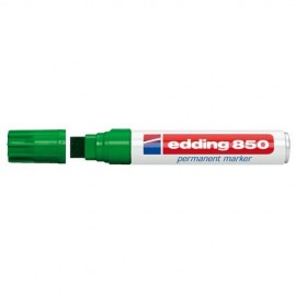 Edding 4-850 004 marcador permanente Punta de cincel Verde 5 pieza(s)